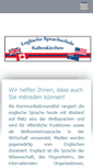 Mobile Screenshot of englisch-kaltenkirchen.de